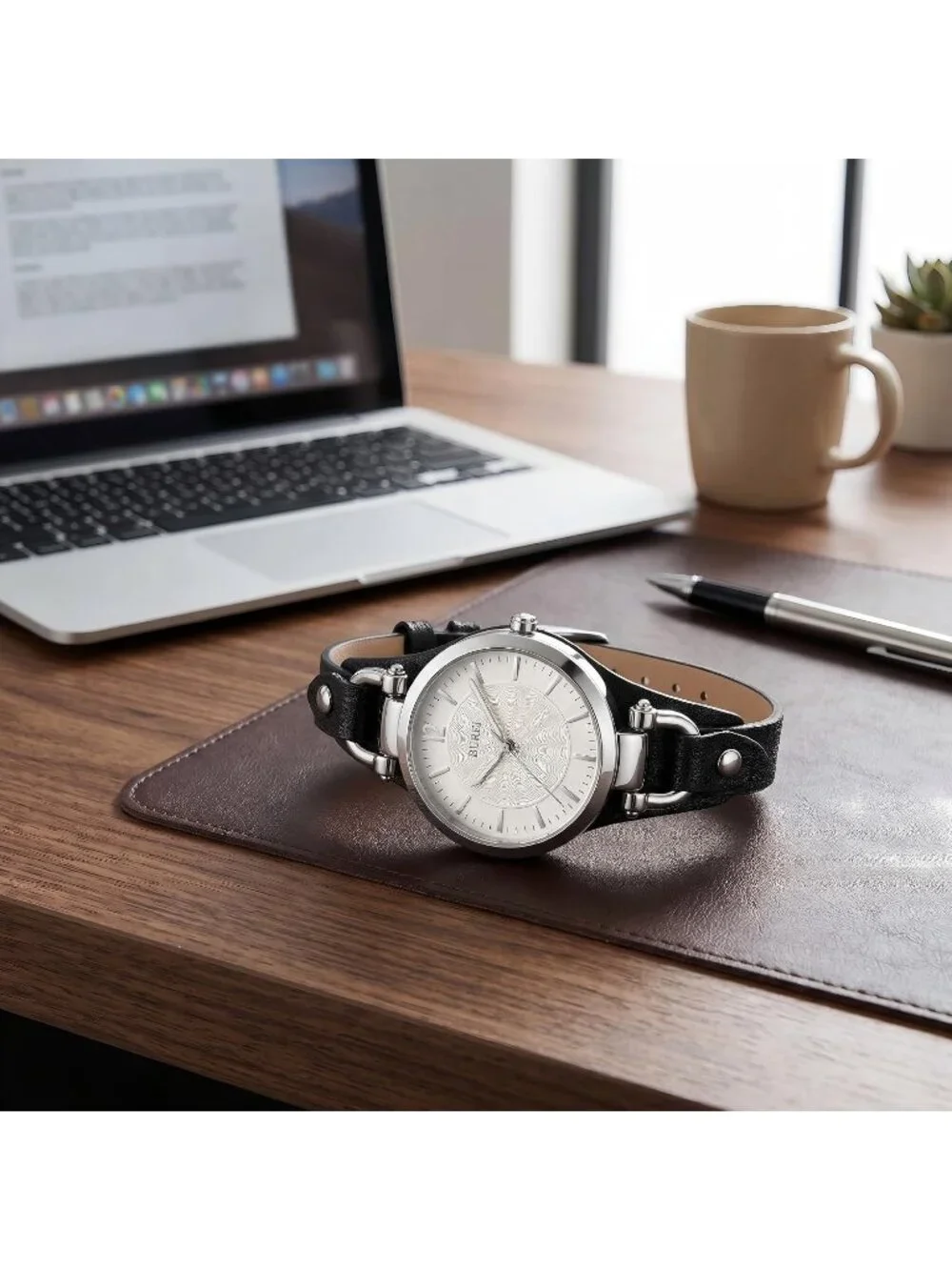 N/A double‑wrap leather